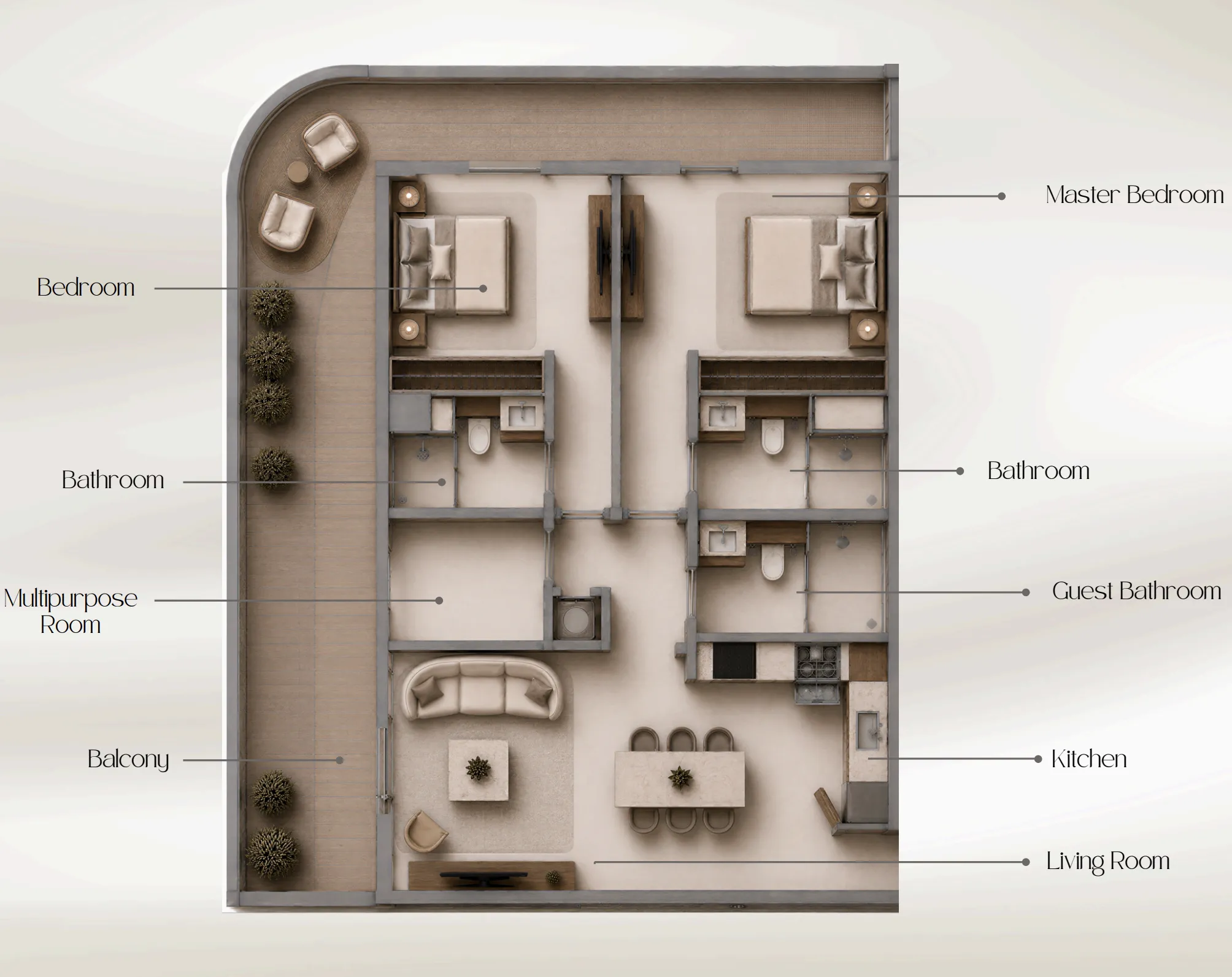 HMB Homes Real Estate Development Beverly Crown floor plan