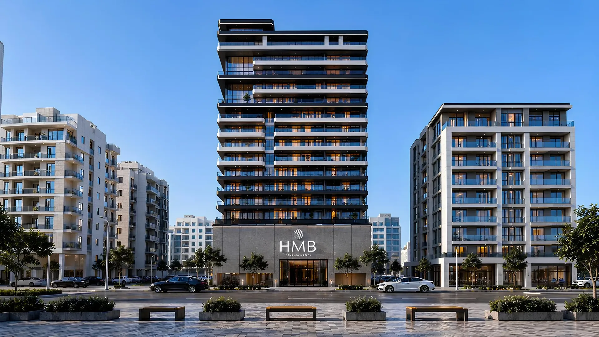 Exterior at Beverly Crown in JVC (Jumeirah Village Circle) Dubai