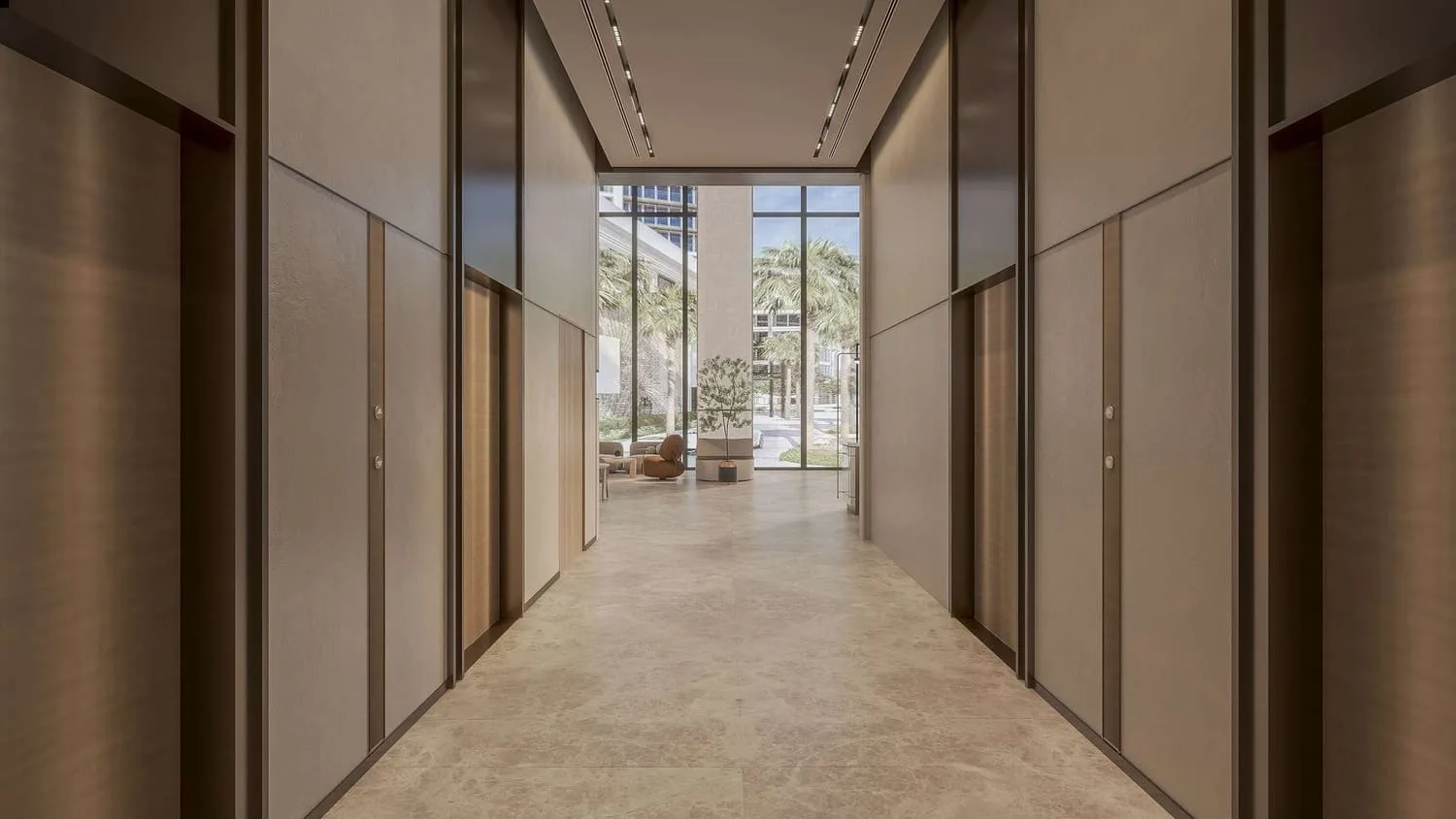 HMB Homes Real Estate Development Beverly Grande Lobby