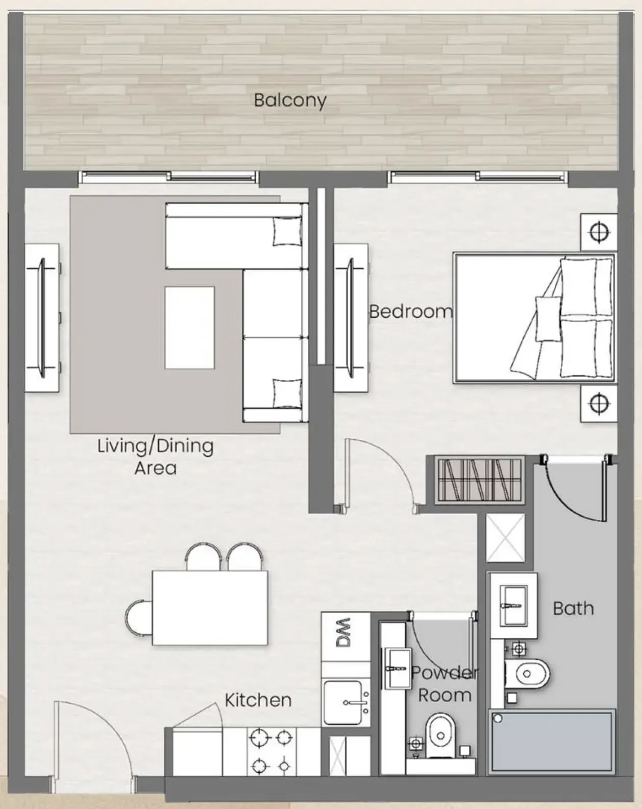 HMB Homes Real Estate Development Beverly Park floor plan