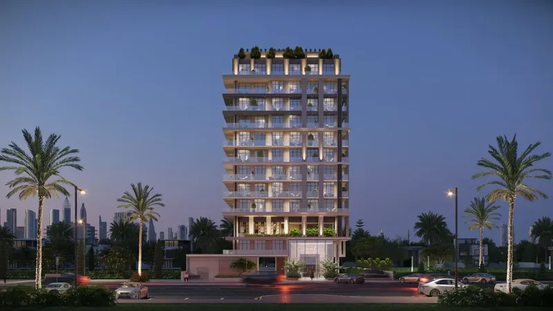 Exterior at Beverly Park in Dubailand Residence Complex Dubai