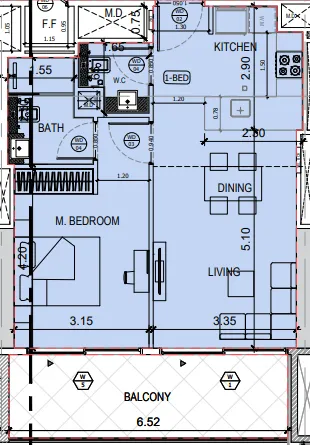 Binghatti Binghatti Amberhall floor plan