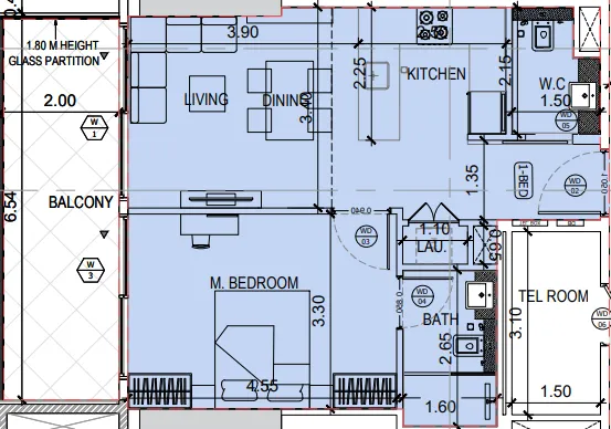 Binghatti Binghatti Amberhall floor plan