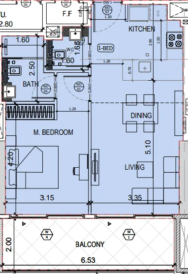 Binghatti Binghatti Amberhall floor plan