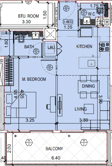 Binghatti Binghatti Amberhall floor plan