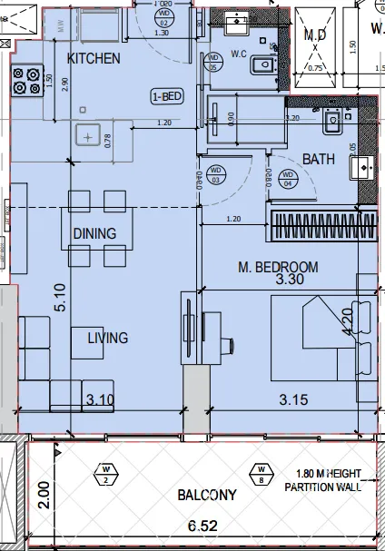 Binghatti Binghatti Amberhall floor plan