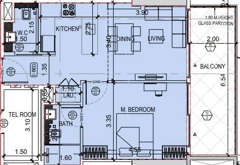 Binghatti Binghatti Amberhall floor plan