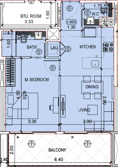 Binghatti Binghatti Amberhall floor plan