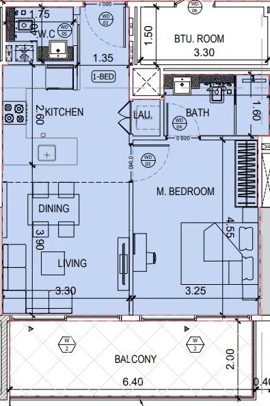 Binghatti Binghatti Amberhall floor plan