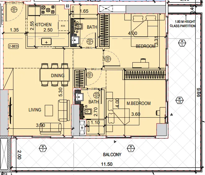 Binghatti Binghatti Amberhall floor plan