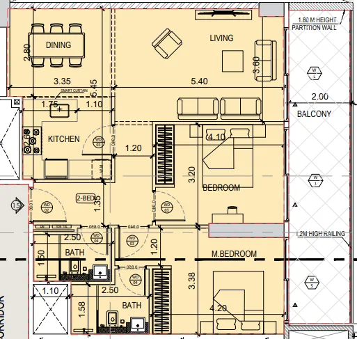 Binghatti Binghatti Amberhall floor plan