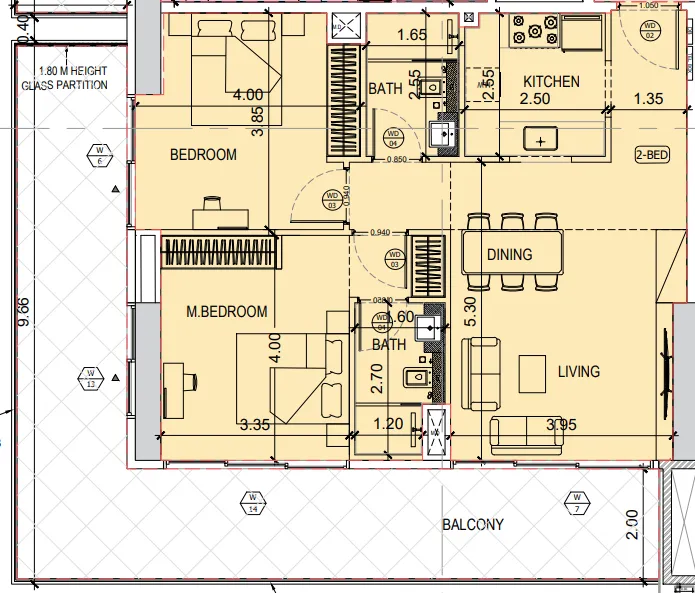 Binghatti Binghatti Amberhall floor plan