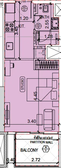Binghatti Binghatti Amberhall floor plan