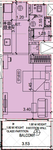 Binghatti Binghatti Amberhall floor plan