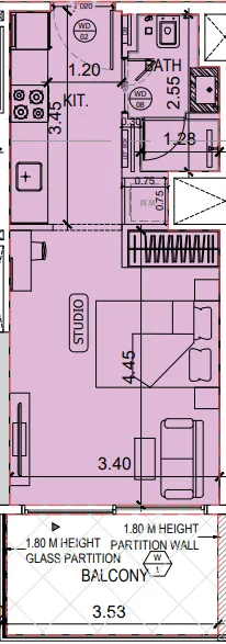 Binghatti Binghatti Amberhall floor plan