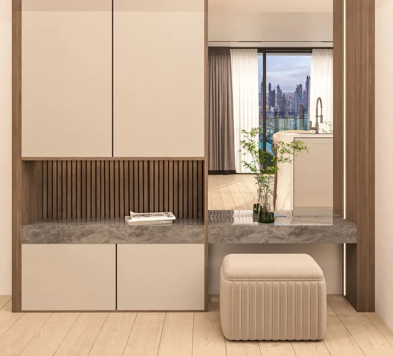 Interior at Binghatti Apex in JVC (Jumeirah Village Circle) Dubai