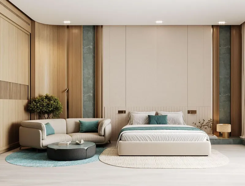 Interior at Binghatti Aquarise in Business Bay Dubai