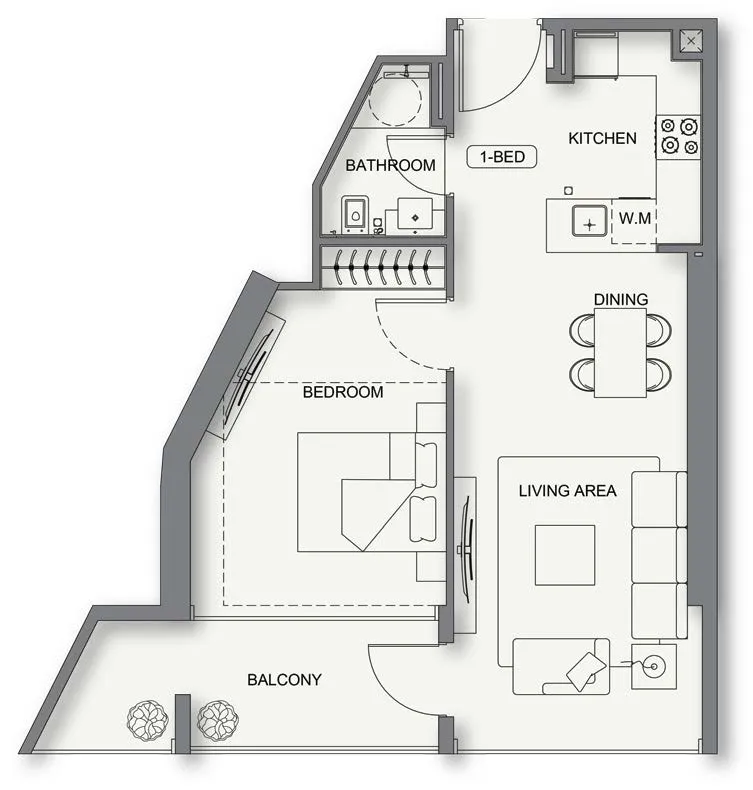 Binghatti Binghatti Cullinan floor plan