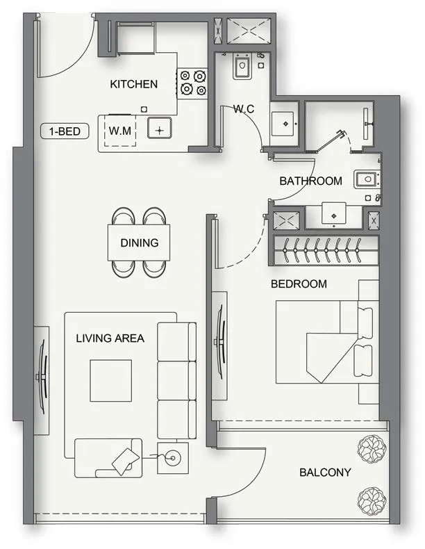 Binghatti Binghatti Cullinan floor plan