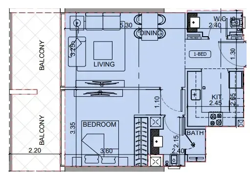 Binghatti Binghatti Cullinan floor plan