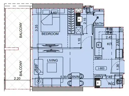 Binghatti Binghatti Cullinan floor plan