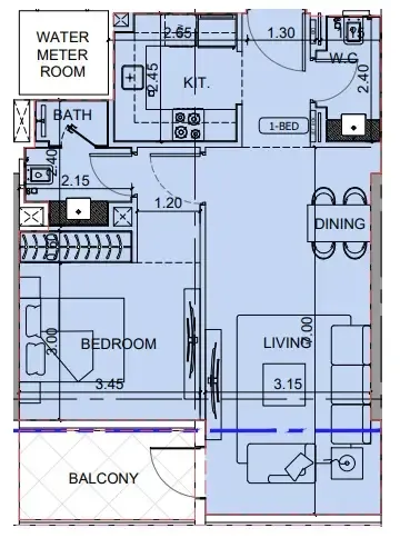 Binghatti Binghatti Cullinan floor plan