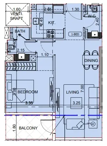 Binghatti Binghatti Cullinan floor plan