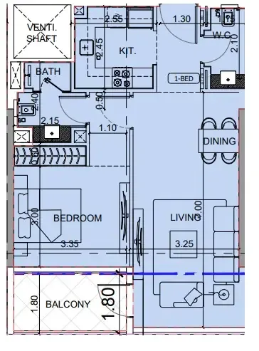 Binghatti Binghatti Cullinan floor plan
