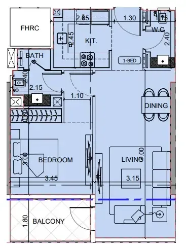 Binghatti Binghatti Cullinan floor plan