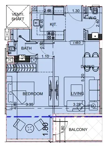 Binghatti Binghatti Cullinan floor plan