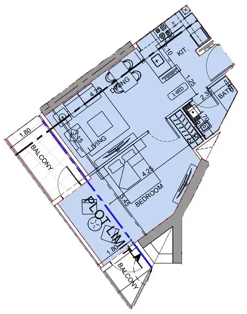 Binghatti Binghatti Cullinan floor plan