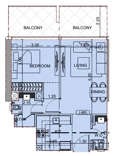 Binghatti Binghatti Cullinan floor plan