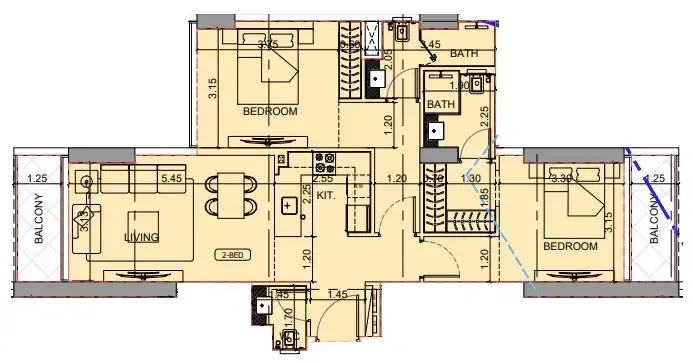 Binghatti Binghatti Cullinan floor plan