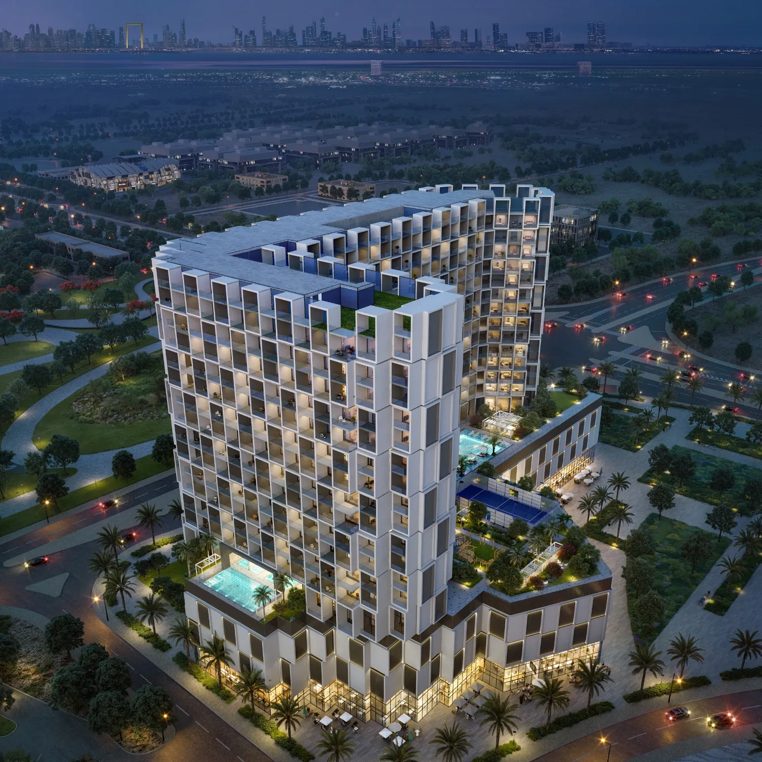 Exterior at Binghatti Cullinan in Dubai