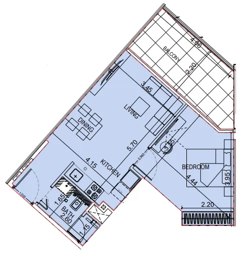 Binghatti Binghatti Elite floor plan