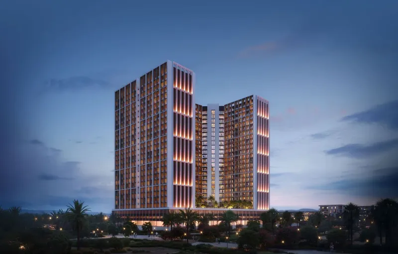 Exterior at Binghatti Elite in Dubai Production City Dubai