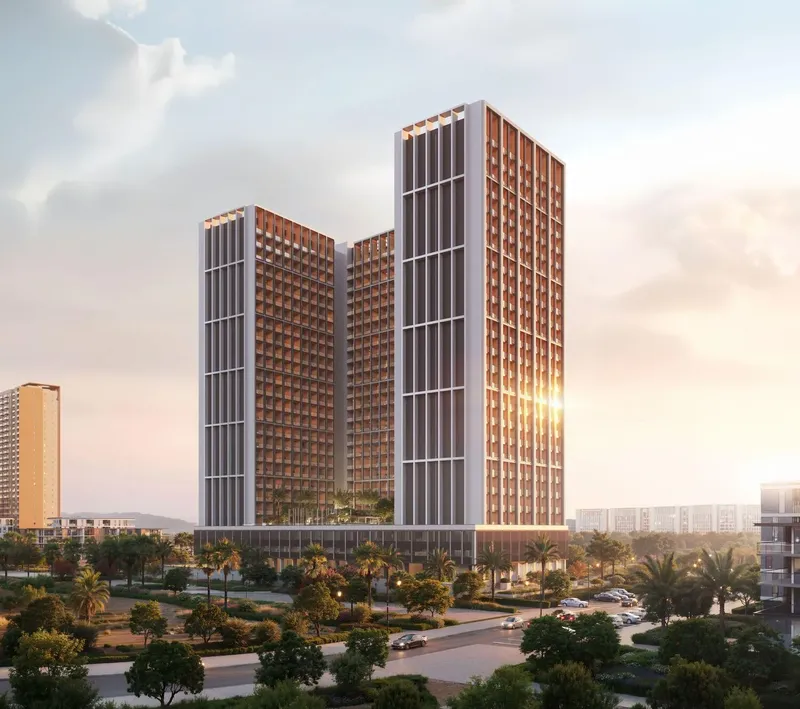 Exterior at Binghatti Elite in Dubai Production City Dubai