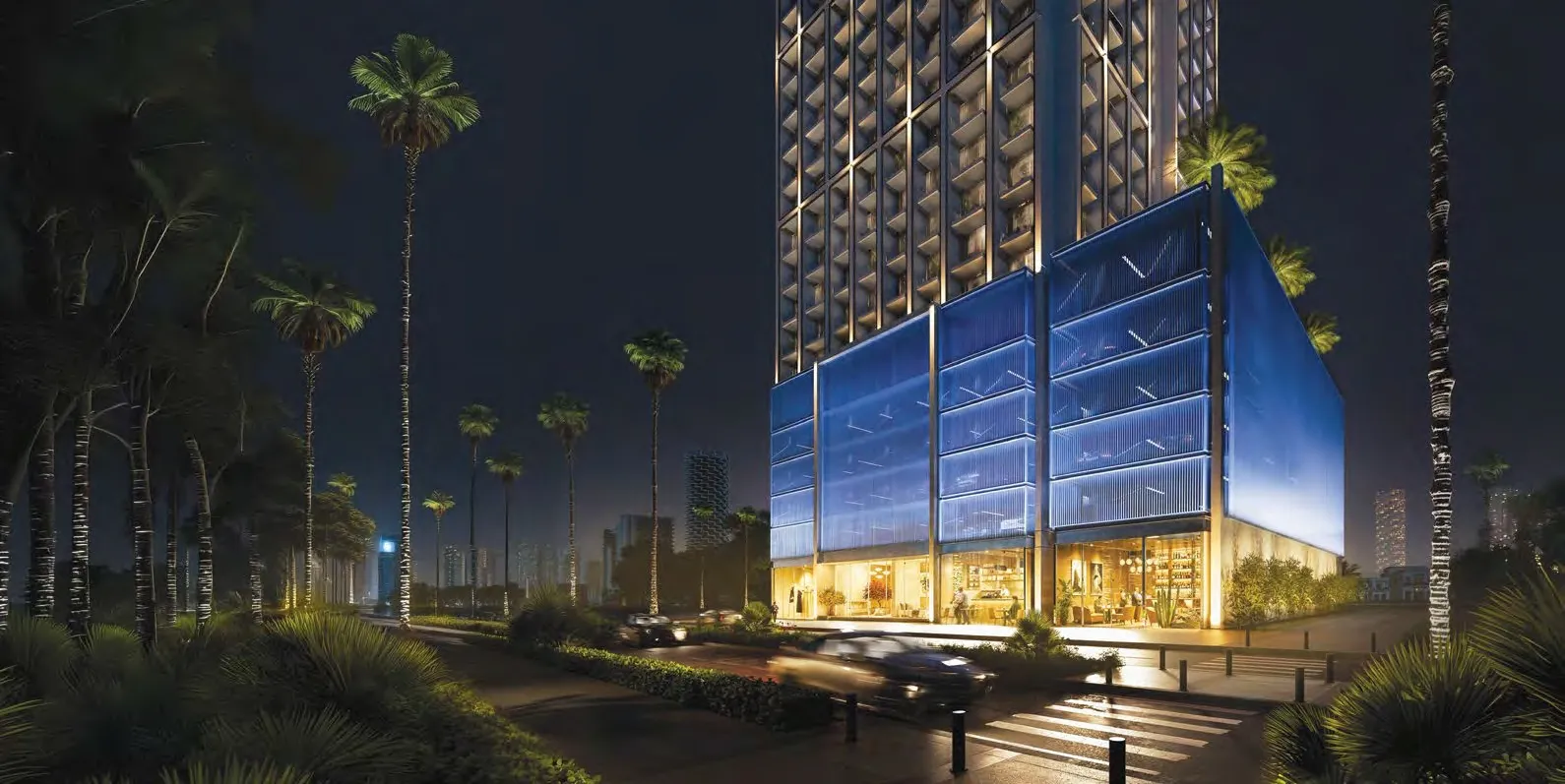 Exterior at Binghatti Etherea in JVC (Jumeirah Village Circle) Dubai