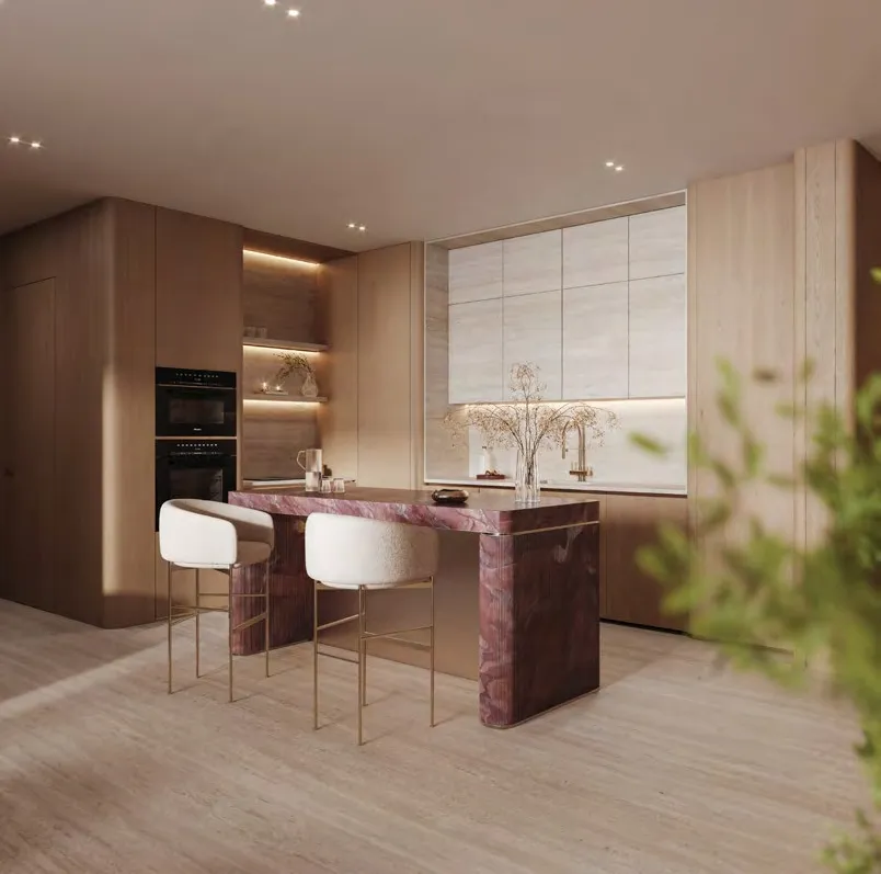 Interior at Binghatti Etherea in JVC (Jumeirah Village Circle) Dubai