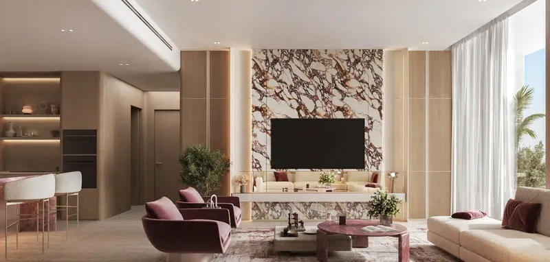 Interior at Binghatti Etherea in JVC (Jumeirah Village Circle) Dubai