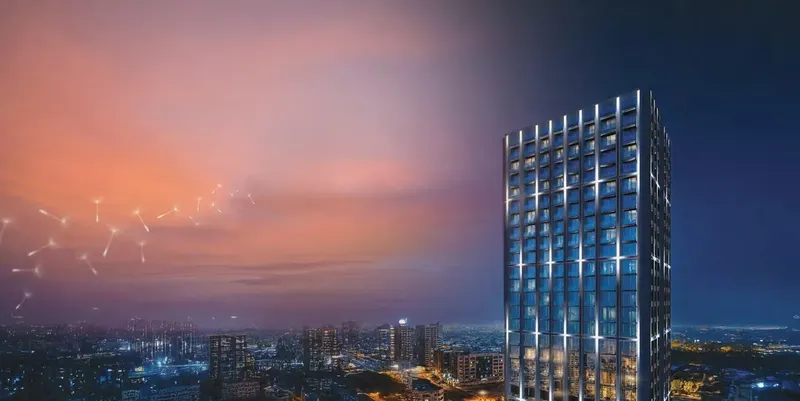 Exterior at Binghatti Etherea in JVC (Jumeirah Village Circle) Dubai