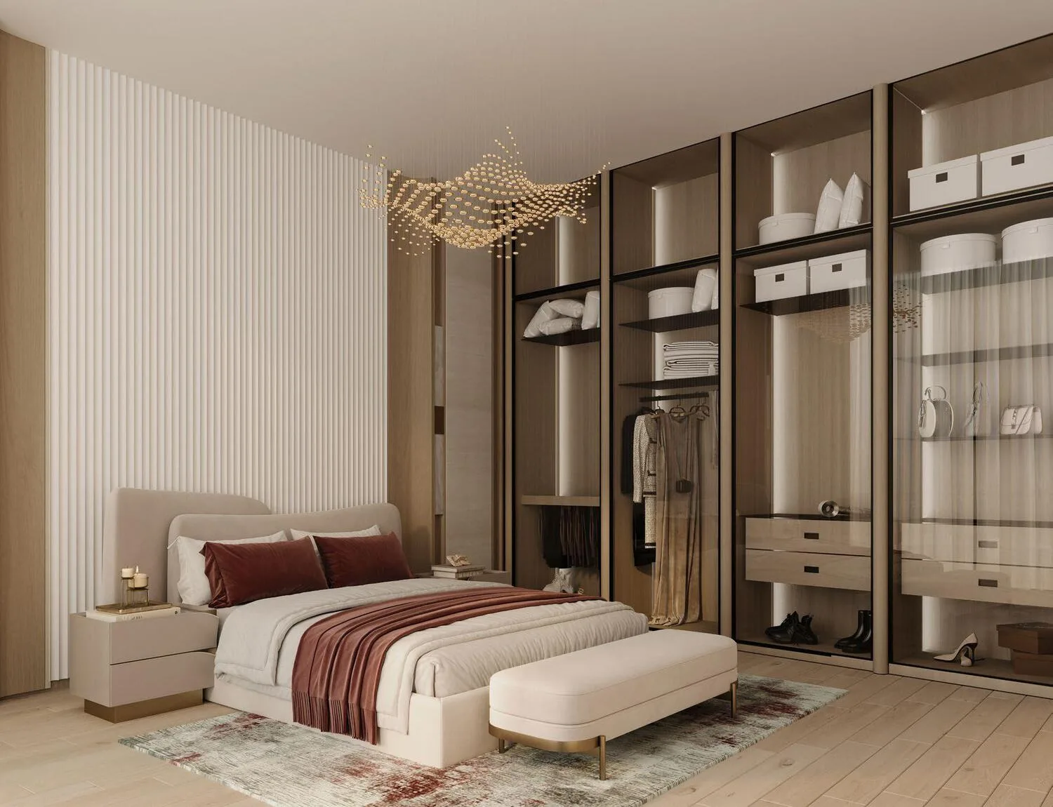 Interior at Binghatti Flare in JVT (Jumeirah Village Triangle) Dubai