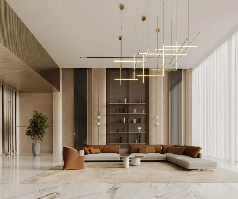Interior at Binghatti Ghost in Al Jaddaf Dubai