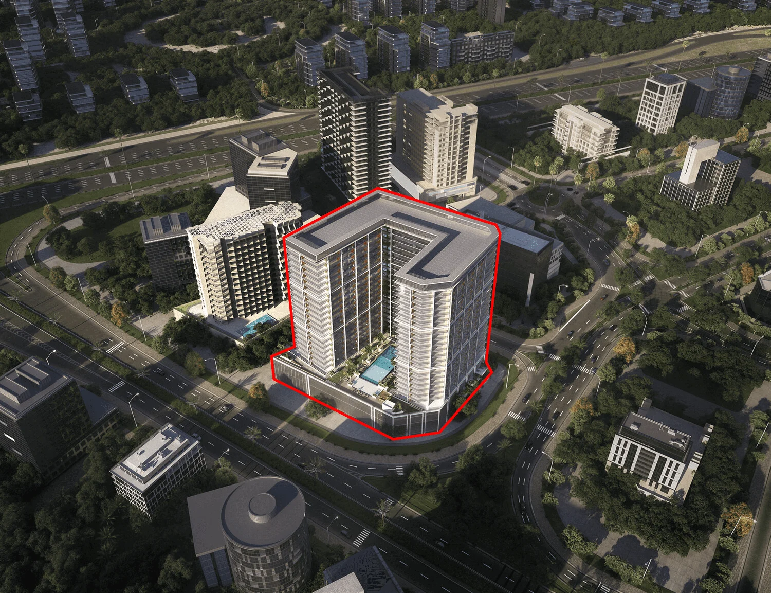 Binghatti Binghatti Ghost master plan