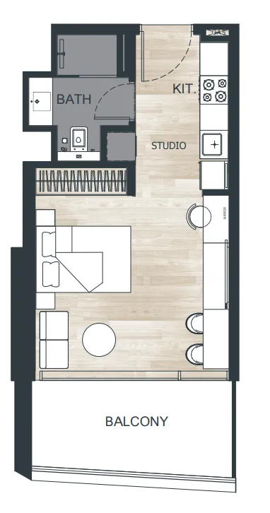 Binghatti Binghatti Ghost floor plan