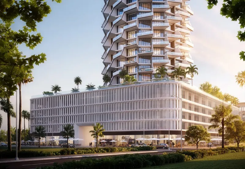 Exterior at Binghatti Grove in JVC (Jumeirah Village Circle) Dubai