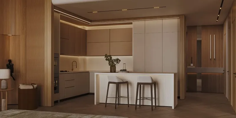 Interior at Binghatti Grove in JVC (Jumeirah Village Circle) Dubai