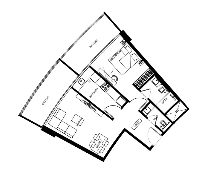 Binghatti Binghatti HillCrest floor plan