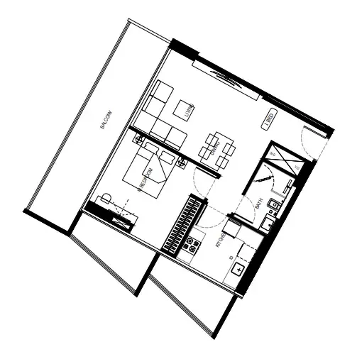 Binghatti Binghatti HillCrest floor plan
