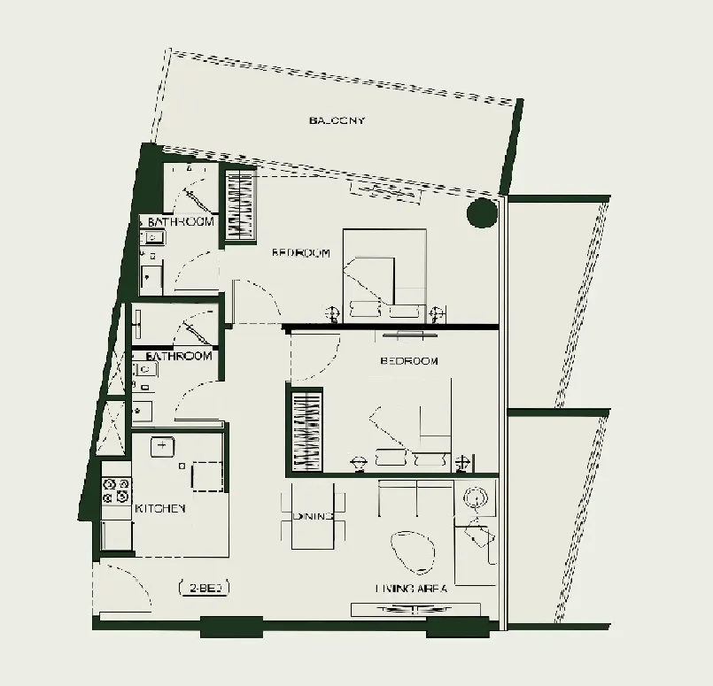 Binghatti Binghatti HillCrest floor plan